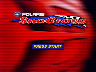 Polaris SnoCross (USA) Title Screen